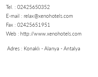 Caretta Relax Hotel iletiim bilgileri